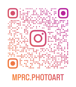 Scan the QR Code to visit mprc.photoart on Instagram